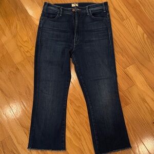 MOTHER Jeans. The Hustler Ankle Fray. Size 30 EUC